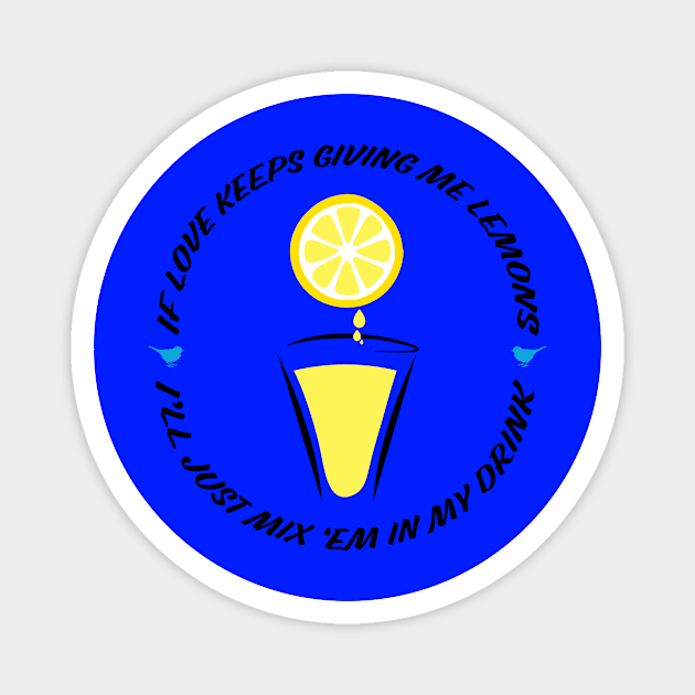 Lemons Magnet by Saltee Nuts Designs